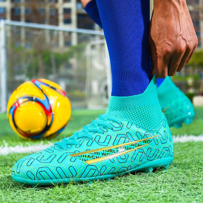 Мужские футбольные бутсы большого размера с длинным гвоздем — фото 9