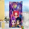 Stars Friends Night Beach Towel Soft Durable Quick-Dry Comfortable Lightweight Portable for Swimming,Beach,Camping, Travel, Beach Accessories,Gym