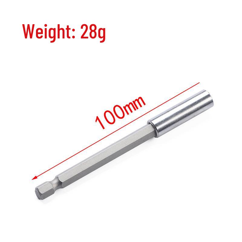 Hex Key Magnetic Extension Rod 1/4" Air Screwdriver Bit Socket