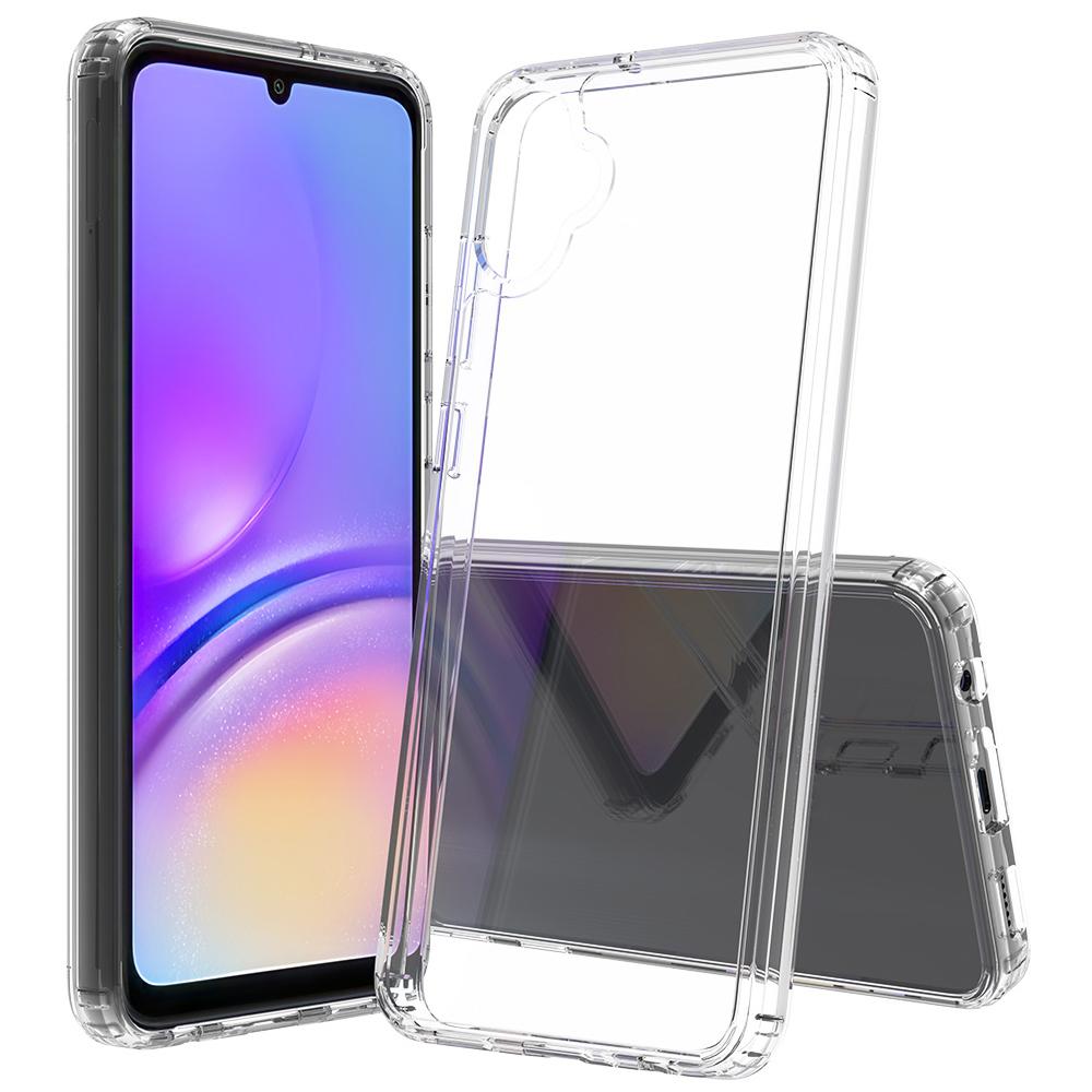 

For Samsung Galaxy M05 4G/F05 Clear Phone Case TPU+Acrylic Shockproof Phone Back Cover A