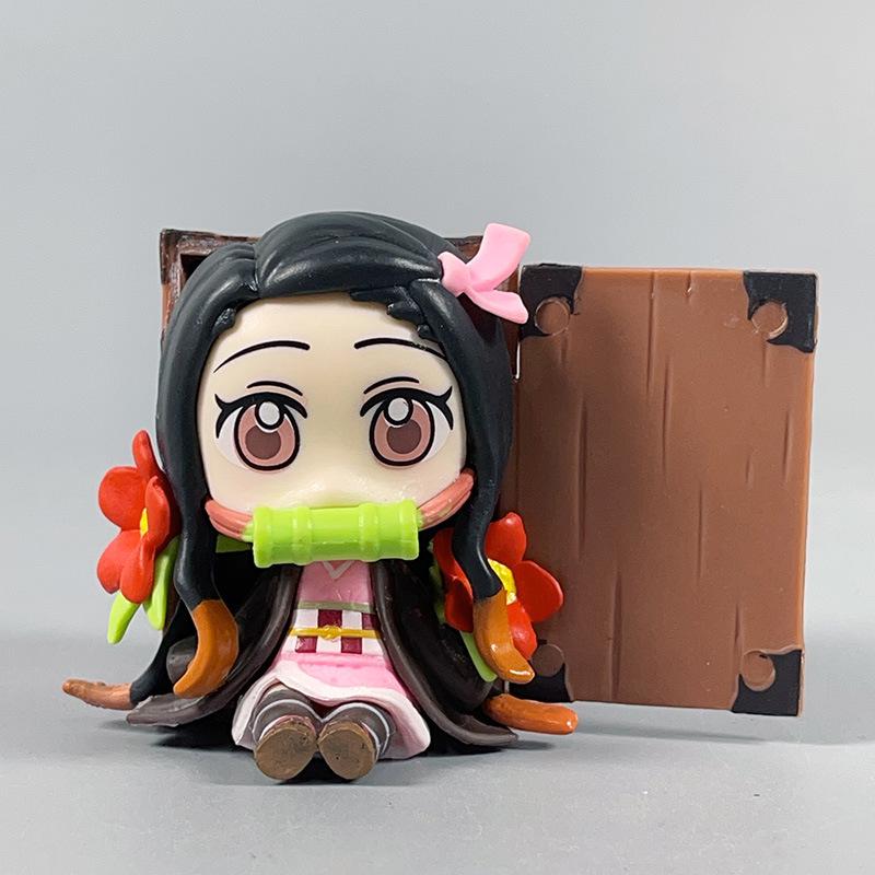 Demon Slayer Birth Flower Series: Tanjiro, Nezuko, Zenitsu Figurine (A/B Version)