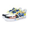 Nike Air Force 1 Coverage Slip Resistant Abrasion Resistant Low top Skateboard Shoes Unisex White DD8959-100(Team405-)