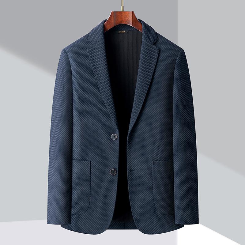 Suit Men's Spring and Autumn New Business Dress Suit Middle-aged Casual Dad Jacket
