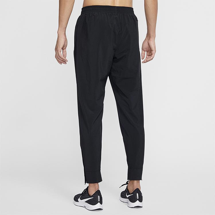 Nike Essential Running Training Quick-Dry Woven Pants Men Bottoms Black CD8385-010
