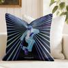 Rock Band JJamiroquai Cushion Cover Eco Linen Pillow Case DoubleSided Print Breathable Durable Zipper Home Decor Gift