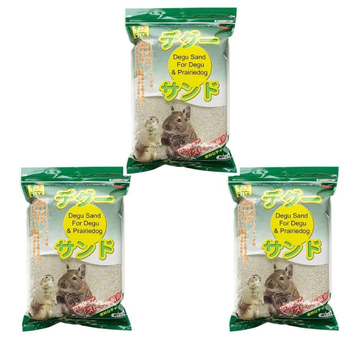 

Sanko Shokai Degu Bathing Sand, 1.5kg x 3