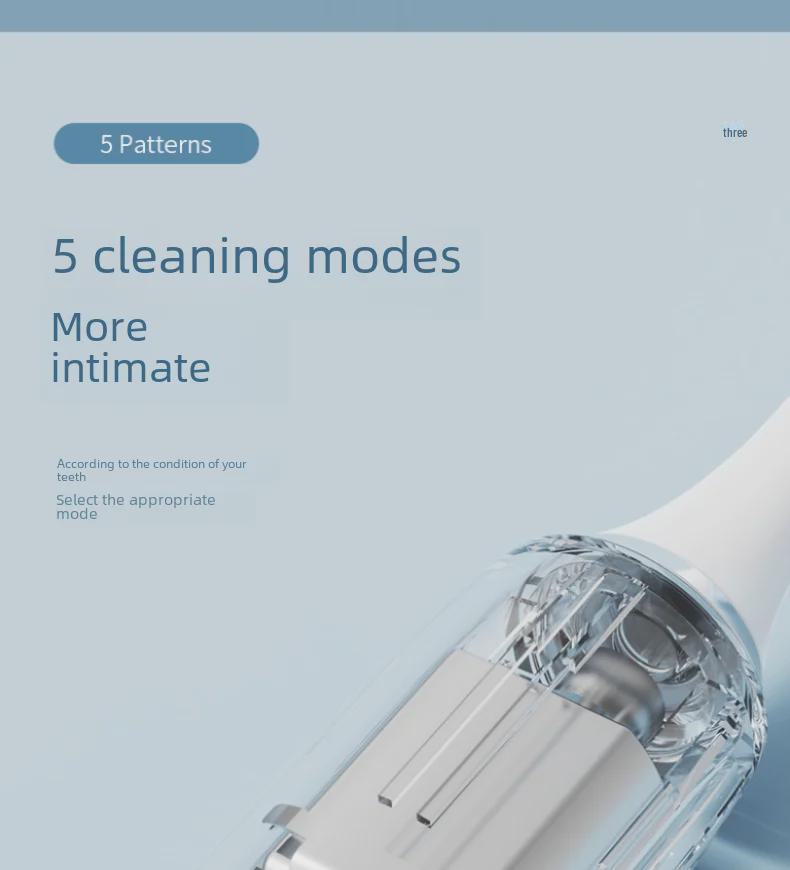 Sonic Electric Toothbrush for Adults with Wireless Charging - Gift-Ready Tooth Cleaner