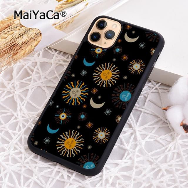 MaiYaCa Sun And Moon Lovely Phone Case Cover For iPhone 17 Air 16 15 plus 11 12 13 14 pro max shell  coque