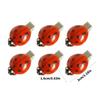 6PCS Ladybug Hair Clips Cute Barrettes for Girls Teens Women Hair Accessories Strong Hold Hairpin for Daily Use Parties