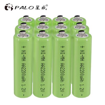 12PCS AA Rechargeable Battery AA NiMH 1.2V 2200mAh Ni-MH 2A Pre-charged Bateria Rechargeable Batteries
