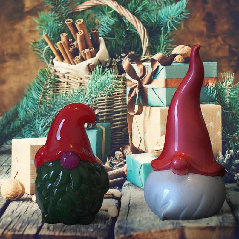 DIY Křišťálová epoxidová forma Sada vousů Santa Clause Silikonová forma na šperky Nástroje na zdobení dortů Pryskyřičná forma Potřeby pro výrobu mýdla