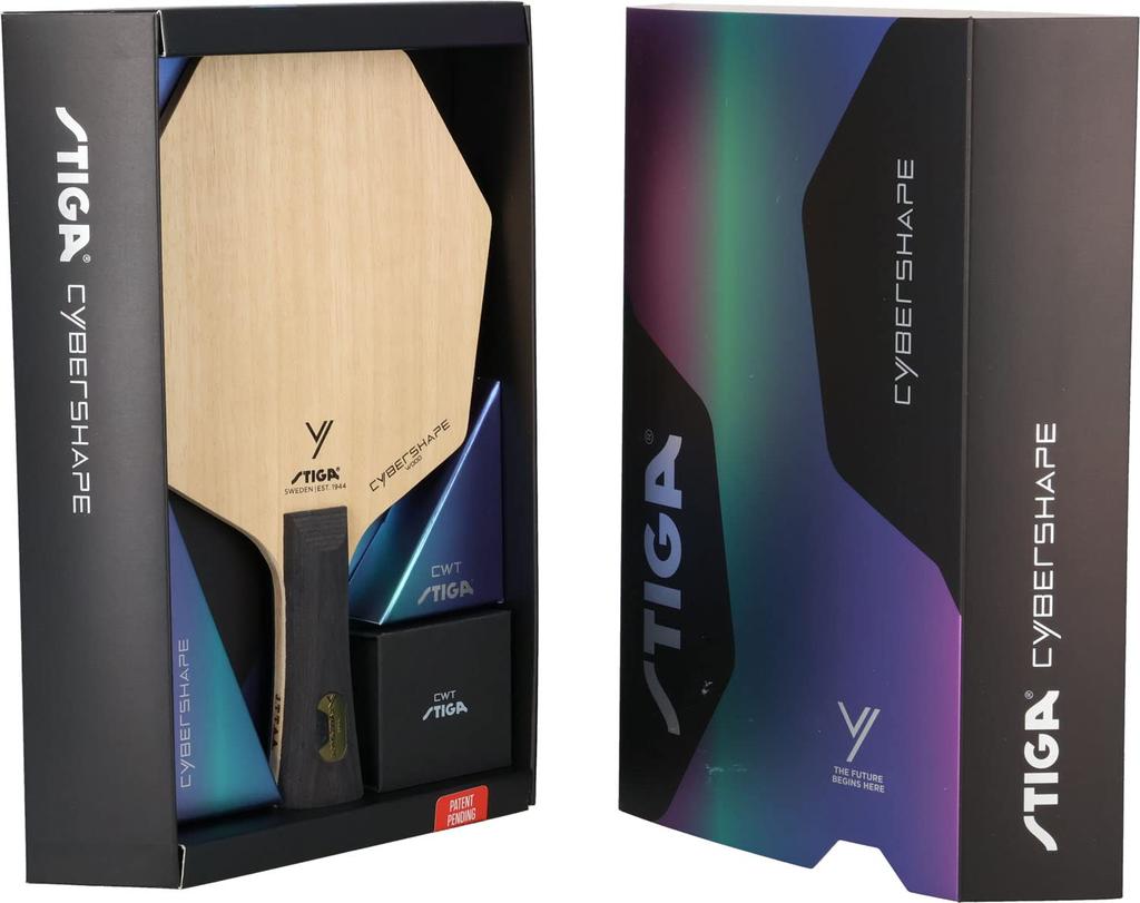 STIGA Cyber Shape Wood CWT FLA Table Tennis Racket (1602080235)