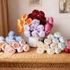 44cm Height Simulation Flower 7 Heads Peony Buds Wedding Bouquet  Desktop Ornament