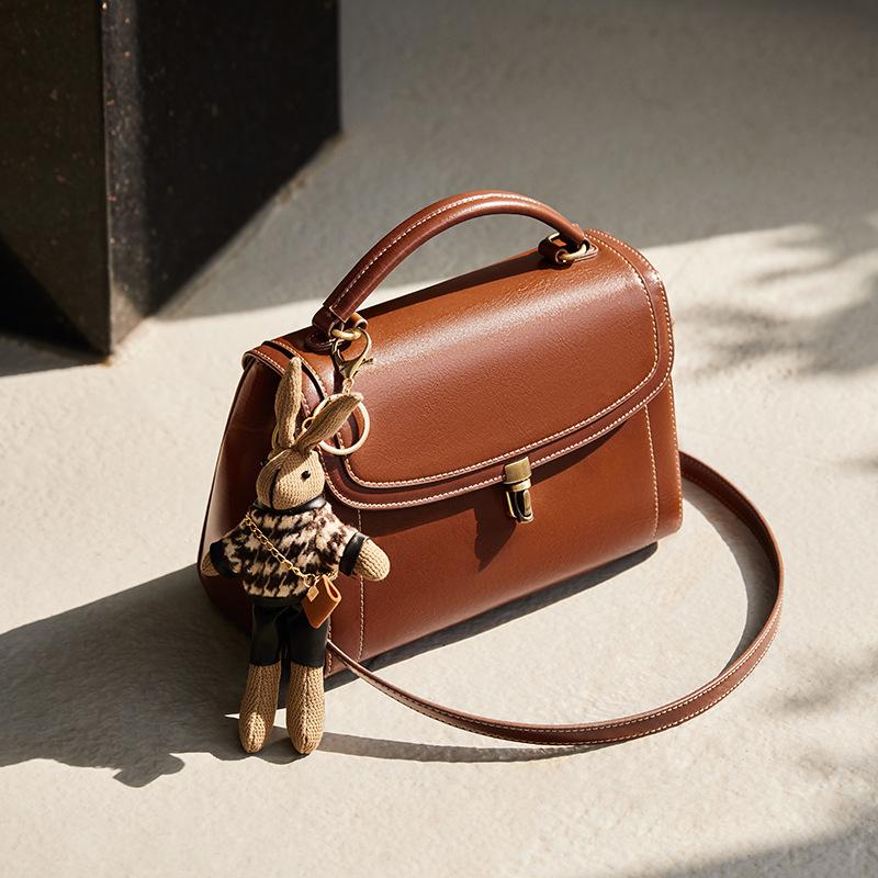 

Mrs. Qiao Bag Women 2025 New Handbag Large Capacity Crossbody Mom Bag 2023 High-end Women s Bag Long23.5CM*Thick11.5CM*Hi коричневый