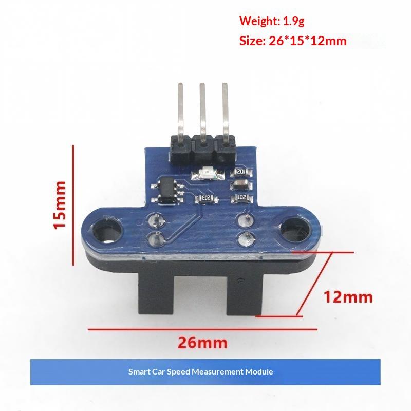 Ir Infrared Slotted Optical Speed Measuring Sensor Detection Optocoupler Module For Motor Test Smart Car Robot Diy Projects