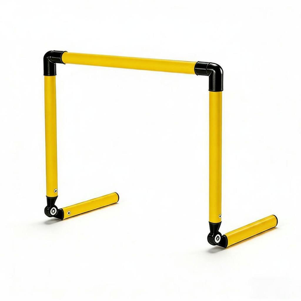 Adjustable Agility Hurdles Long-Lasting Soccer Hurdle Lightweight