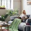 Washable Couch Blanket Flannel Fleece Bed Blanket Modern Throw Blanket  Living Room