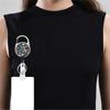 Lanyard Clip Retract Pull Key Chain Name Tag Holder Badge Holders ID Card Key Ring Badge Reel Clip