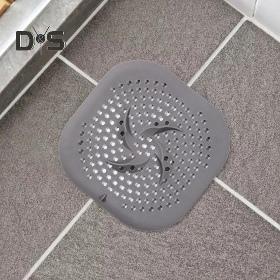 Silicone Sink Strainer Hair Catcher for Shower Drain Easy To Install Multi-Functional Effective Shower Drain Protector Hair Stopper for Bathroom Tub