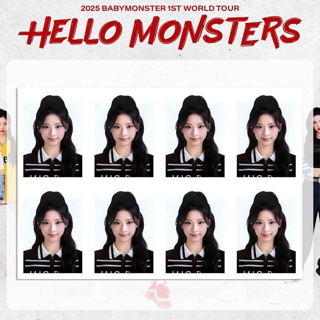 BABYMONSTER Treasure Fan Meeting Chiba Venue Limited ID Photo