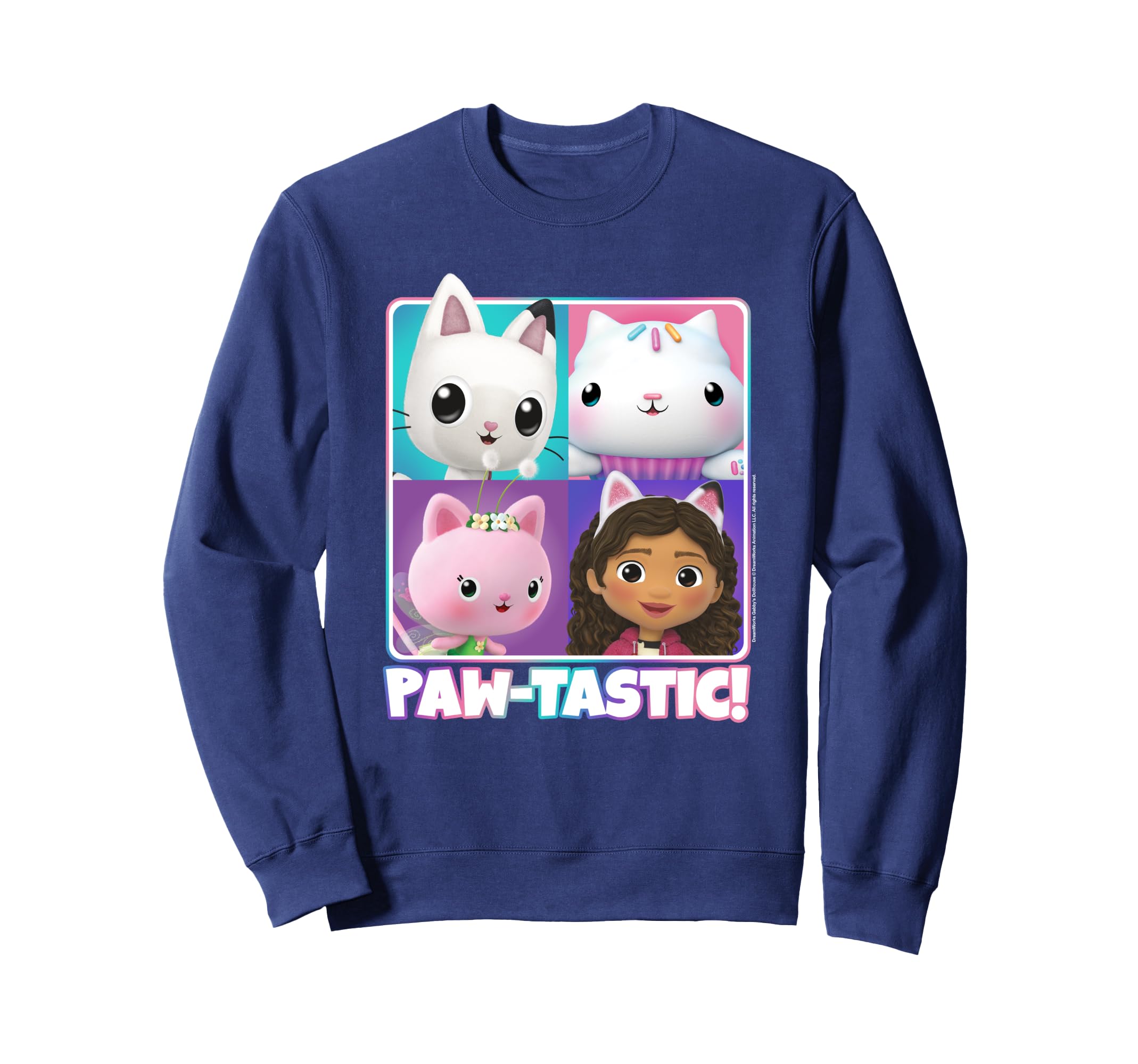 

Свитшот Dollhouse Pawtastic Box Up Gabby s синий