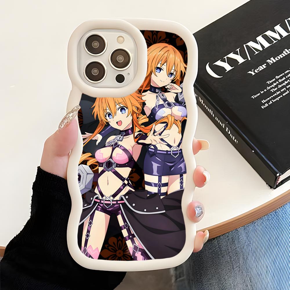 Date a Live Yamai Kaguya Wavy Edge TPU Handyhülle für iPhone 17 16 15 14 13 12 11 Air Pro Max Plus Buntes Cover