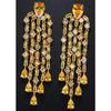 Emmaya Luxury Long Earrings For Women Wedding Party AAA Clear Cubic Zirconia Tassel Earrings Party Wedding