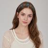 LALA Jacquard African Pearl Headband P-Purple