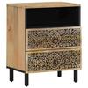 VidaXL Bedside Table, Nightstand with Drawers, TV Table, Bedroom Storage Furniture, Retro, Wood of 358222