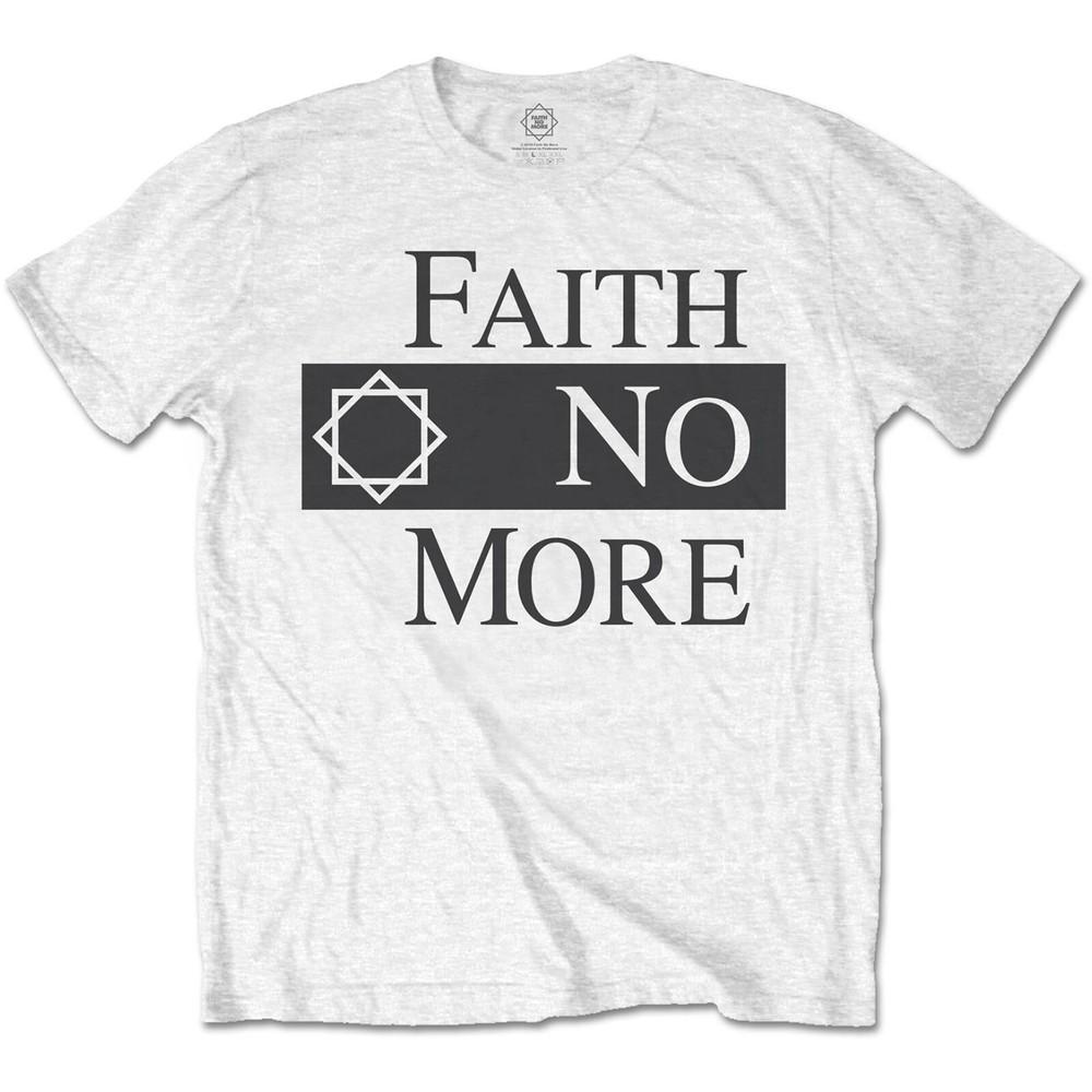 Faith No More Unisex T-Shirt: Classic Logo V.2. Unisex T-Shirt XXXXL