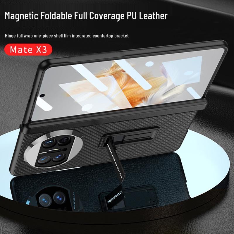 Huawei MateX3 Full Coverage Leather Hard Shell Case - Simple, Durable, Anti-Fall Design