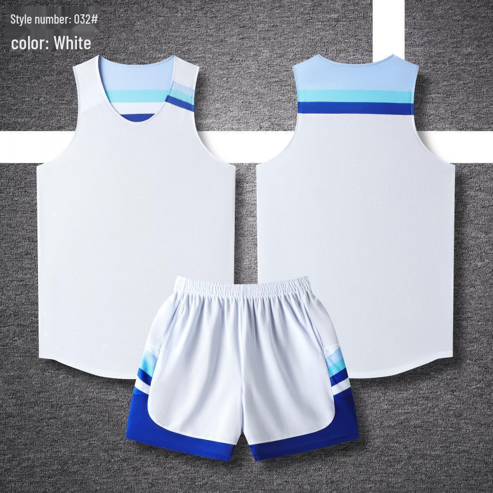 

Высококачественная двусторонняя быстросохнущая баскетбольная майка для студенческих команд, взрослых и детей XL