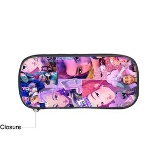 Huntrix Kpop Printing Peripheral Soft Pencil Bag Witch Hunter School Student Pencil Stationery Case