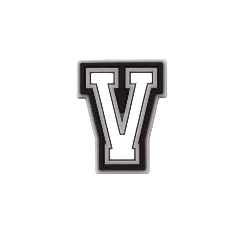1 Pcs Letter Shoe Charms for Clog Sandals Shoe Decoration Number Alphabet Characters DIY Shoes Charm Pins for Boy Girl Men Women