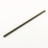 5pcs 2.54mm Pitch 1x40 2x40 40 80 Pin Female Male Hole Round Header Strip Connector Straight Single Double Row Tin Gold Plated