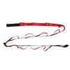 12 Loops Yoga Stretch Strap Nylon Nonelastic Yoga Strap for Yoga Pilates GymnasticsRed