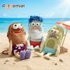 Cute Baby Sponge Plush Toy Creative Abstract Mermaid Doll Silly Cotton Stuffed Animal Gift