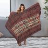 Vintage Ethnic Kilim Rug Traditional Handmade Moroccan Berber Area Rug Floor Mat Home Decor