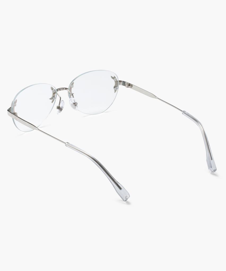 Likkeullou Rc Bobo Blue Light Glasses Silver