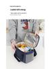 Insulated Large-Capacity Bento Lunch Tote for Office & School