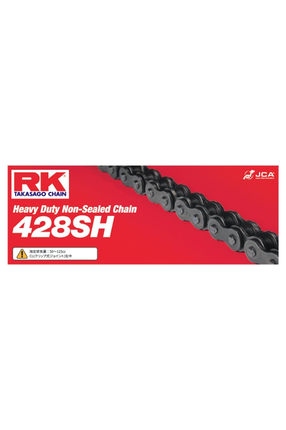 

RK Motorcycle Steel Chain Non-Sealed 428SH-102