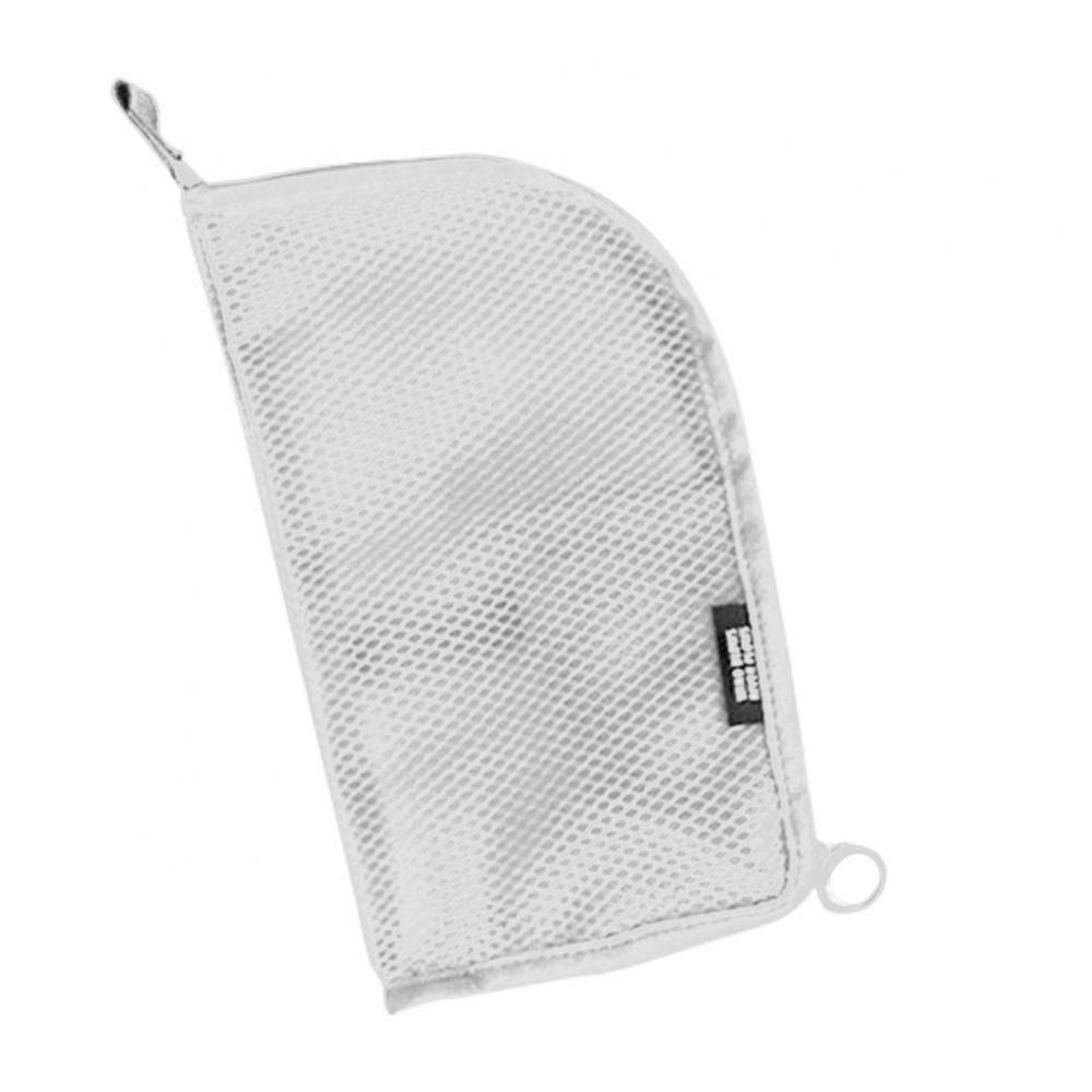 Zipper Makeup Brush Bag Mesh Toothbrush Bag Portable Storage Bag  Bathroom