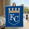 K-Kansas City R-Royals Baseball Blanket Blanket for Couch Sofa Travel Home Hiking Picni Bed Beding Flannel Blanket birthday gift