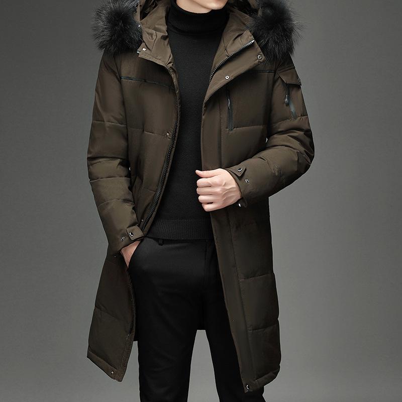 Men's Short Thickened Down Jacket - Korean, European, American Fashion Outdoor Coat