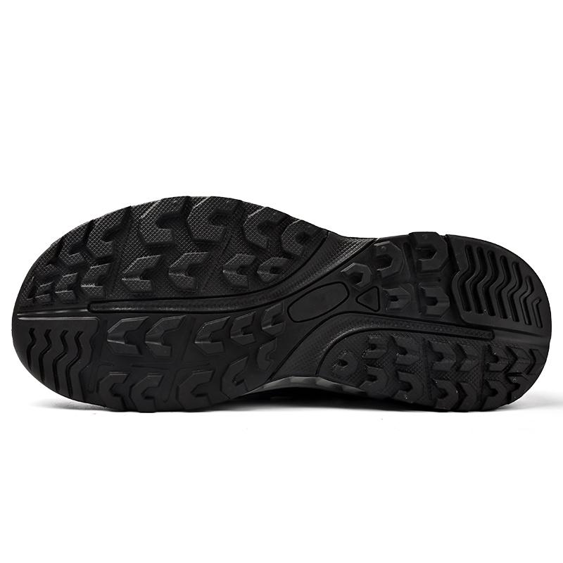 Men's Outdoor Hiking Shoes with Breathable Mesh Fabric, Wear-resistant and Non Slip Sole Design, Lightweight Summer Hiking Boots