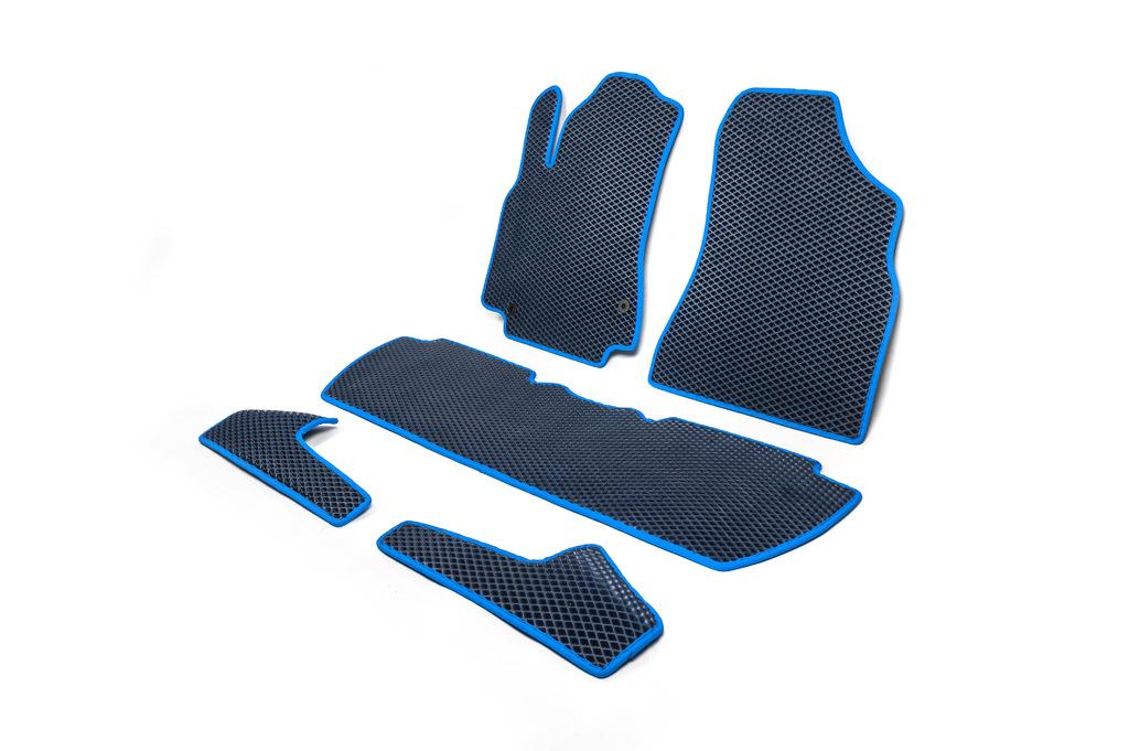 EVA Mats (blue) Front -2025 Rear (3 Pcs) for Citroen Berlingo 2008-2018