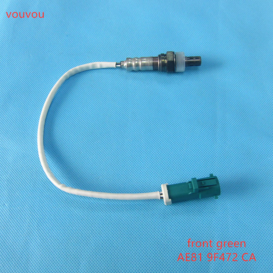 Car accessories AE81 9G444 BC engine O2 oxygen sensor for Ford Fiesta  2013-2014 1.5 Front green