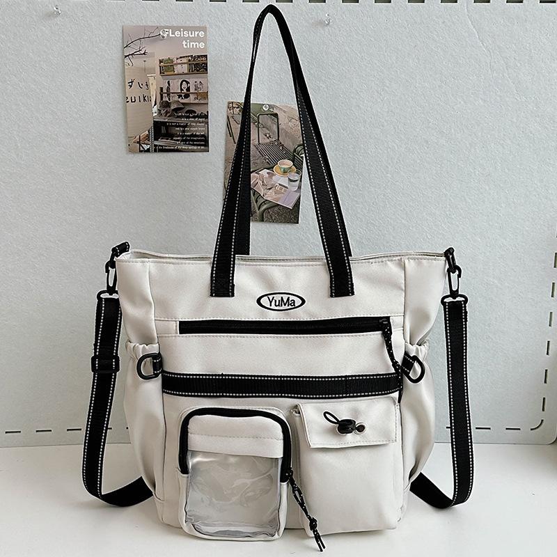 Schoolbag for Children Elementary School Students  Girls Junior High School Students  Large Capacity Color Blocking Backpacks  Backpacks