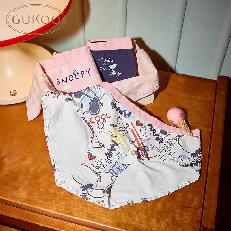 

Gukoo Snoopy Cotton Underwear 3-Pack XL