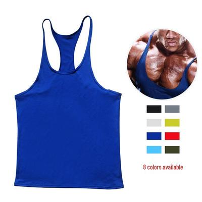 Men's European & American Y-Back Fitness Tank Top